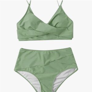 Green Bikini Set